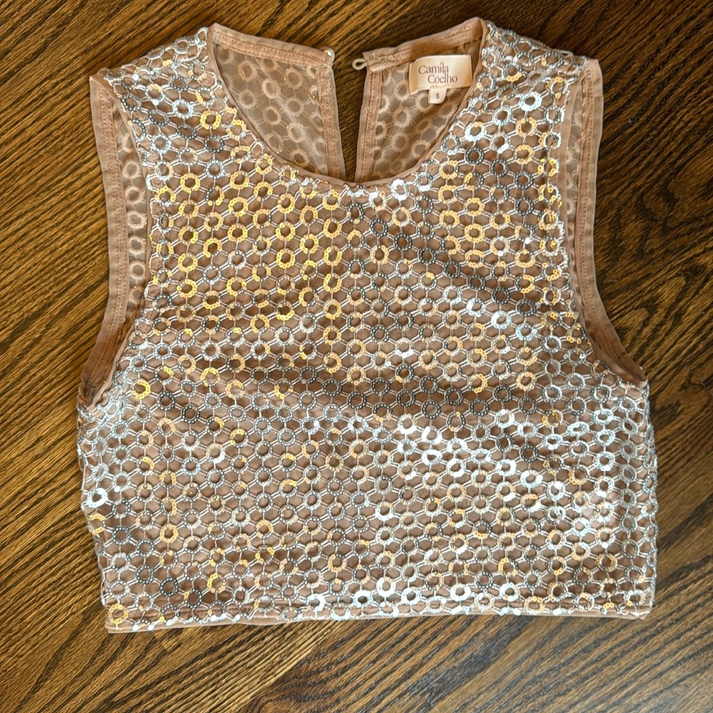 Sold out Revolve Sparkle Crop